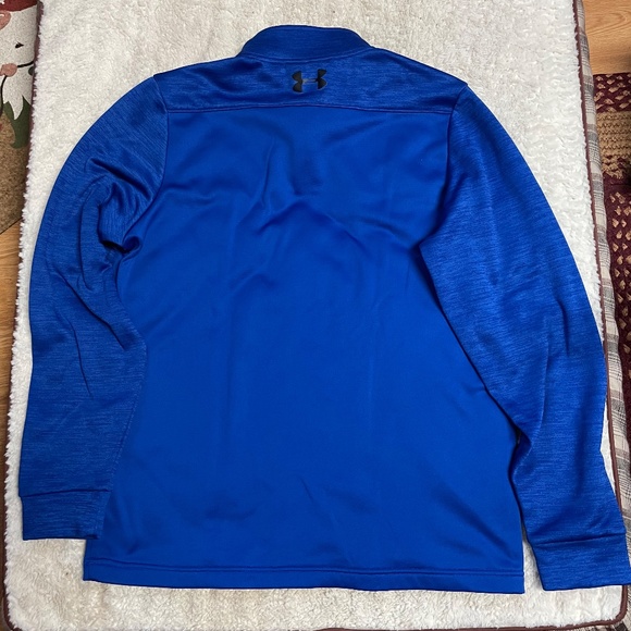 Mens Under Armor Athletic Material Quarter Zip - Picture 3 of 3